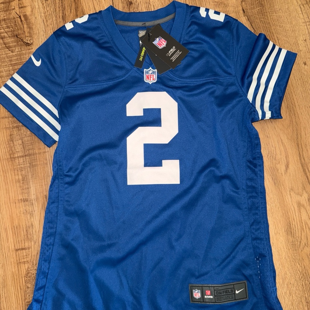 Indianapolis Colts Carson Wentz Women’s Medium Nike On Field Jersey New W/tags